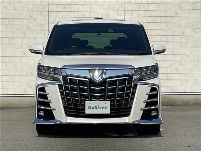 アルファードハイブリッド エグゼクティブラウンジS 純正9型SDナビ(フルセグTV/CD/DVD/BT) オールアラウンドビュー トヨタセーフティ Wサンルーフ 後席フリップダウンモニター モデリスタエアロ シーケンシャルウインカー コーナーセンサー(19枚目)