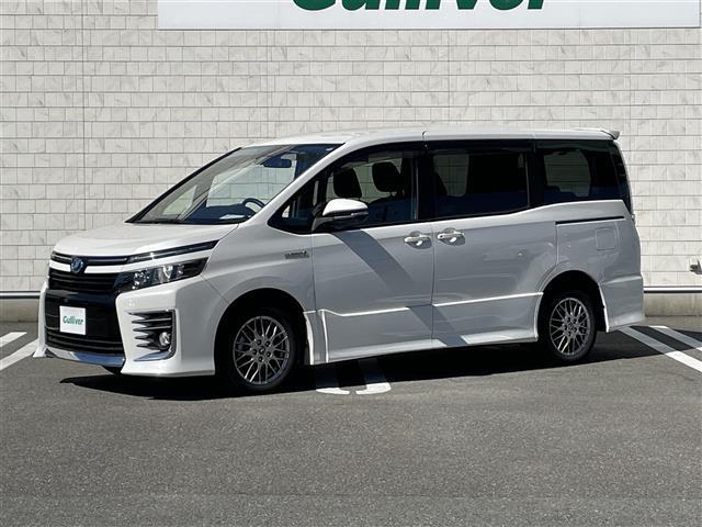 ヴォクシー ハイブリッドZS 社外7型HDDナビ(フルセグTV/CD/DVD/BT) バックカメラ 後席フリップダウンモニター 両側パワスラ 前後ドラレコ ETC 純正フロアマット 純正16インチアルミホイール スマートキー(33枚目)