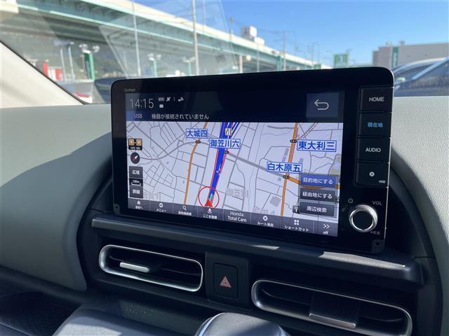 フリード e:HEVクロスター 純正9型ディスプレイナビ(フルセグTV/BT) バックカメラ ホンダセンシング コーナーセンサー レーダークルコン 両側パワスラ 前後ドラレコ ETC BSM シートヒーター 純正LEDヘッドライト(4枚目)