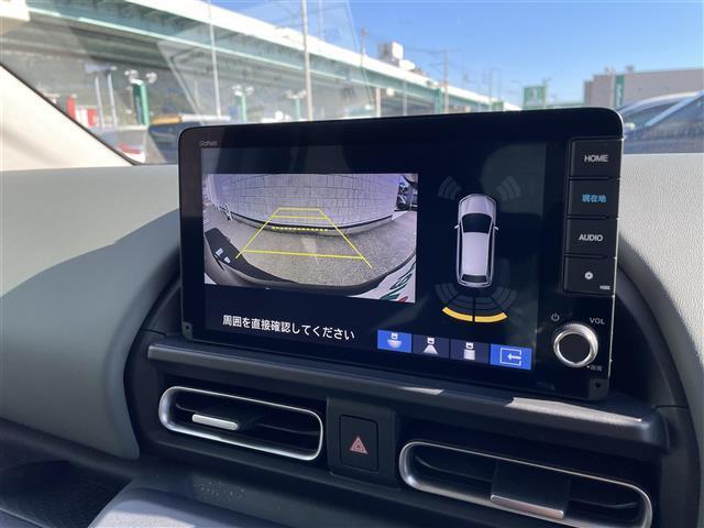 フリード e:HEVクロスター 純正9型ディスプレイナビ(フルセグTV/BT) バックカメラ ホンダセンシング コーナーセンサー レーダークルコン 両側パワスラ 前後ドラレコ ETC BSM シートヒーター 純正LEDヘッドライト(5枚目)