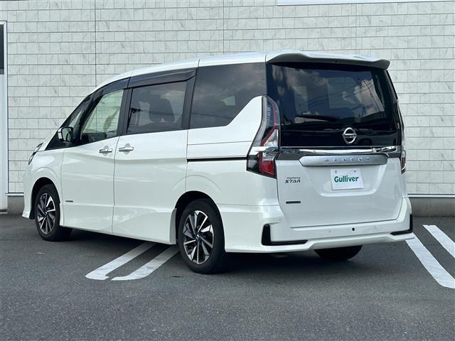 セレナ ハイウェイスターV 純正10型SDナビ(フルセグTV・CD・DVD・BT) アラウンドビューモニター プロパイロット エマージェンシーブレーキ コーナーセンサー BSM 両側パワスラ 純正前後ドラレコ ETC(32枚目)