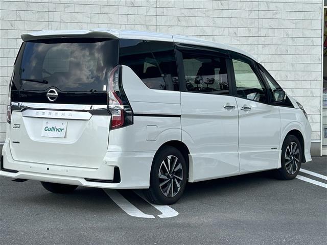 セレナ ハイウェイスターV 純正10型SDナビ(フルセグTV・CD・DVD・BT) アラウンドビューモニター プロパイロット エマージェンシーブレーキ コーナーセンサー BSM 両側パワスラ 純正前後ドラレコ ETC(33枚目)