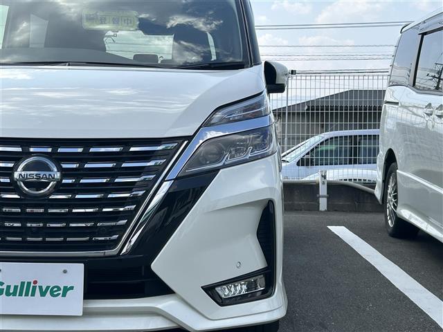 セレナ ハイウェイスターV 純正10型SDナビ(フルセグTV・CD・DVD・BT) アラウンドビューモニター プロパイロット エマージェンシーブレーキ コーナーセンサー BSM 両側パワスラ 純正前後ドラレコ ETC(36枚目)