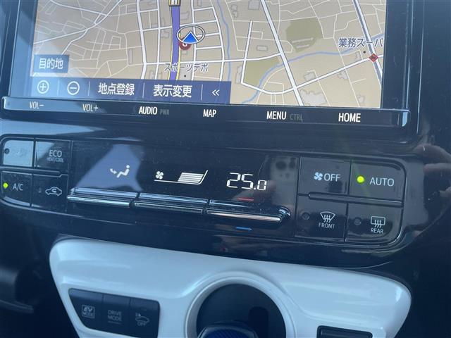 プリウス Sセーフティプラス 純正9型ナビ DVD BT フルセグ バックカメラ スマートキー ETC クルコン LED 衝突軽減ブレーキ 前後ドライブレコーダー レーンキープアシスト パーキングアシスト ウィンカーミラー フォグ(14枚目)