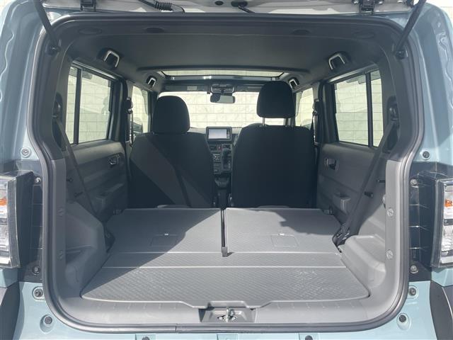 タフト X 社外7型SDナビ(フルセグTV/BT) バックカメラ コーナーセンサー オートホールド 衝突軽減 横滑り防止 スカイフィールトップ 置くだけ充電 ETC オートライト USB 純正フロアマット(15枚目)