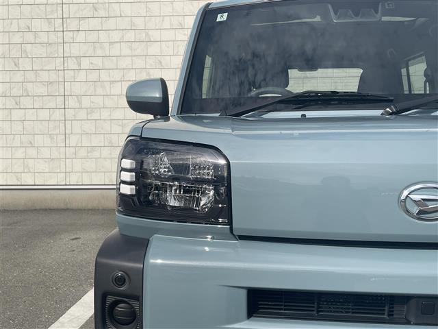 タフト X 社外7型SDナビ(フルセグTV/BT) バックカメラ コーナーセンサー オートホールド 衝突軽減 横滑り防止 スカイフィールトップ 置くだけ充電 ETC オートライト USB 純正フロアマット(17枚目)