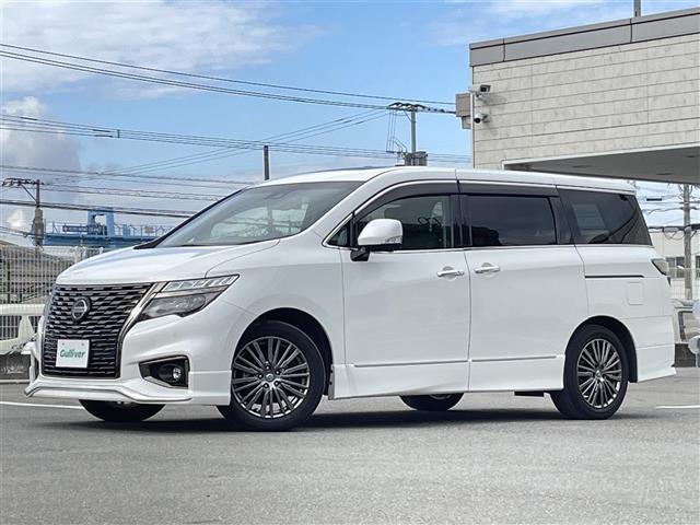 エルグランド ３５０ハイウェイスターアーバンクロム　純正１０型ＳＤナビ（フルセグＴＶ／ＣＤ／ＤＶＤ／ＢＴ）　全方位　コーナーセンサー　ブラインドスポット　Ｗサンルーフ　フリップダウンモニター　クルコン　助手席オットマン　ドラレコ　電動リア　ＥＴＣ（31枚目）