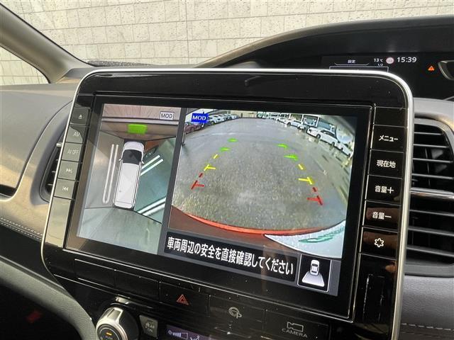 セレナ ハイウェイスター V 純正10型SDナビ(フルセグTV/CD/DVD/BT) 全方位 コーナーセンサー ブラインドスポット フリップダウンモニター ドラレコ プロパイロット 両側電動 ETC 純正フロアマット 純正LED(5枚目)