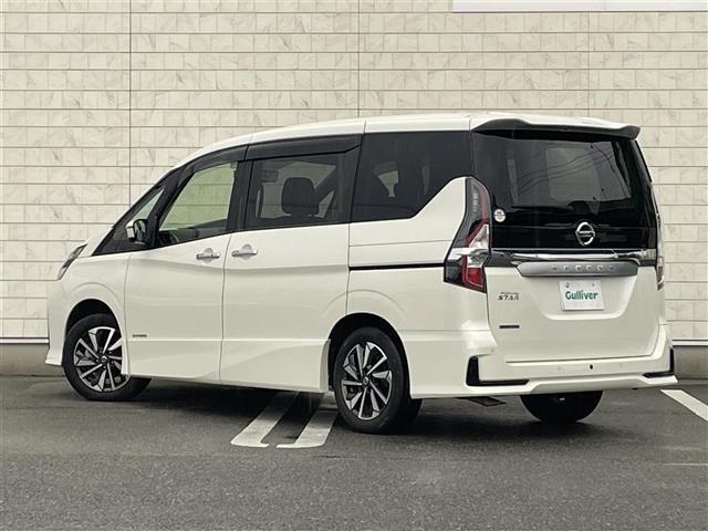 セレナ ハイウェイスターV 純正9インチメモリーナビ(フルセグTV・CD・DVD・BT) アラウンドビューモニター プロパイロット エマージェンシーブレーキ 前後コーナーセンサー BSM 両側パワスラ 純正前後ドラレコ ETC(32枚目)