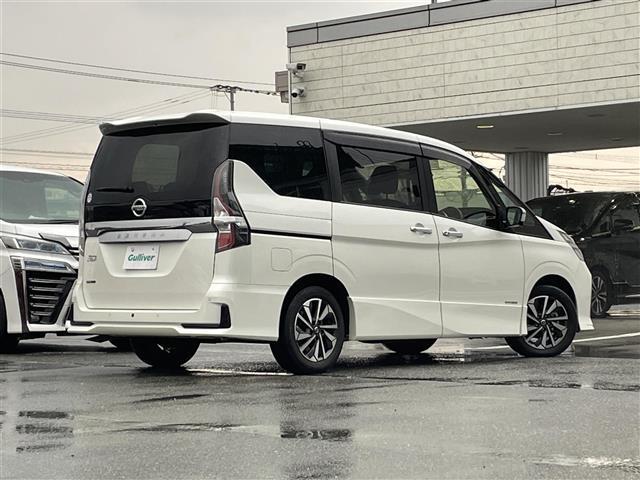 セレナ ハイウェイスターV 純正9インチメモリーナビ(フルセグTV・CD・DVD・BT) アラウンドビューモニター プロパイロット エマージェンシーブレーキ 前後コーナーセンサー BSM 両側パワスラ 純正前後ドラレコ ETC(33枚目)