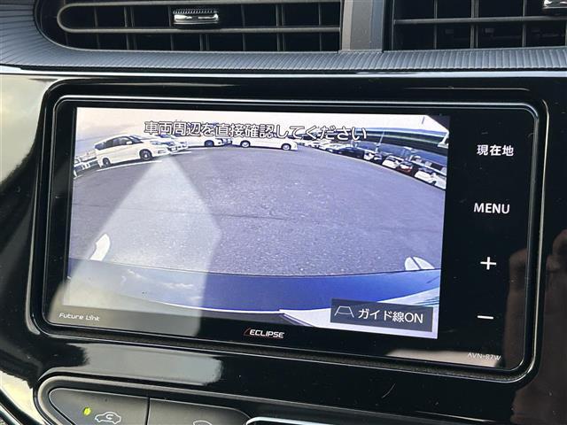 アクア S 社外7型ナビ(フルセグTV/CD/DVD/BT) バックカメラ ETC 前後ドラレコ シートヒーター 純正フロアマット モデリスタ15インチアルミホイール キセノンヘッドライト 横滑り防止装置(3枚目)