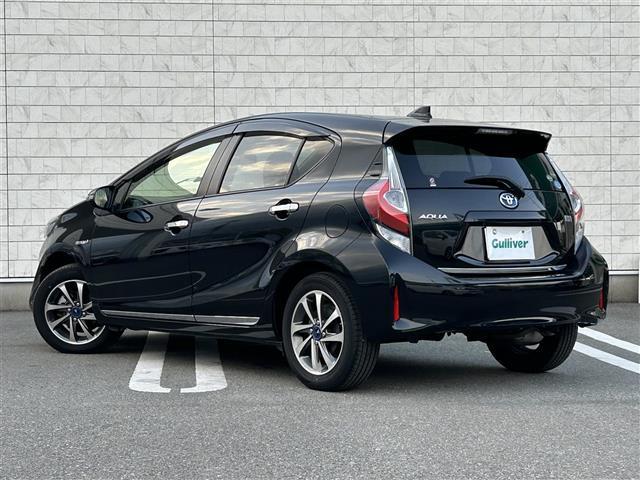 アクア S 社外7型ナビ(フルセグTV/CD/DVD/BT) バックカメラ ETC 前後ドラレコ シートヒーター 純正フロアマット モデリスタ15インチアルミホイール キセノンヘッドライト 横滑り防止装置(32枚目)