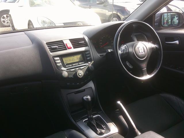 アコードワゴン タイプS 純正フルエアロ 車高調 ハーフレザーPWシート クルーズコントロール 純正電動コーナーポール HIDヘッドライト フォグ ETC キーレスキー 電動格納ウィンカードアミラー Rスポ 無限17インチAW(44枚目)