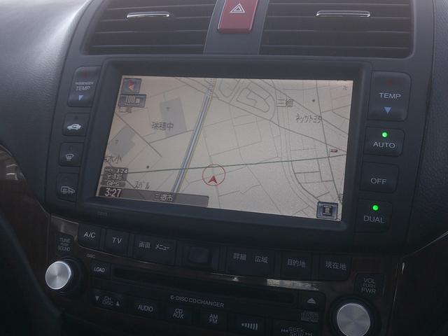 インスパイア 30TL 走行35.995km 黒革パワーシート HDDインターナビ バックカメラ付トランクスポイラー ETC スマートキー クルコン ウッドコンビH HID 電動格納ウィンカードアミラー 純正16インチAW(8枚目)