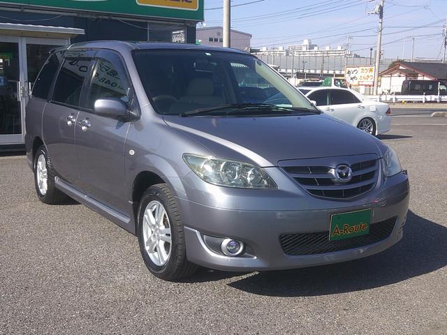 MPV スポーツ ワンオーナー 純正フルエアロ キセノンヘッドライト 両側パワースライドドア 純正電動コーナーポール ルーフスポイラー 電動格納ドアミラー キーレスキー フォグランプ 純正16インチアルミホイール(15枚目)