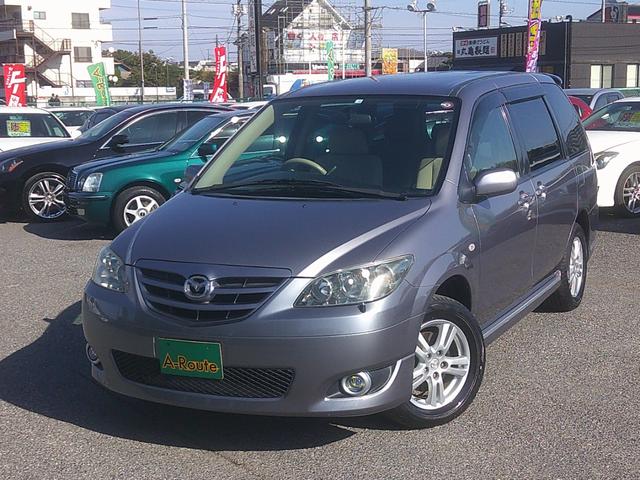 MPV スポーツ ワンオーナー 純正フルエアロ キセノンヘッドライト 両側パワースライドドア 純正電動コーナーポール ルーフスポイラー 電動格納ドアミラー キーレスキー フォグランプ 純正16インチアルミホイール(41枚目)