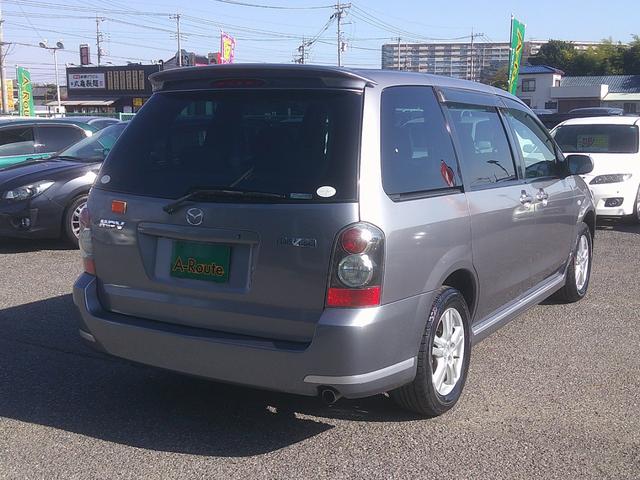 MPV スポーツ ワンオーナー 純正フルエアロ キセノンヘッドライト 両側パワースライドドア 純正電動コーナーポール ルーフスポイラー 電動格納ドアミラー キーレスキー フォグランプ 純正16インチアルミホイール(42枚目)