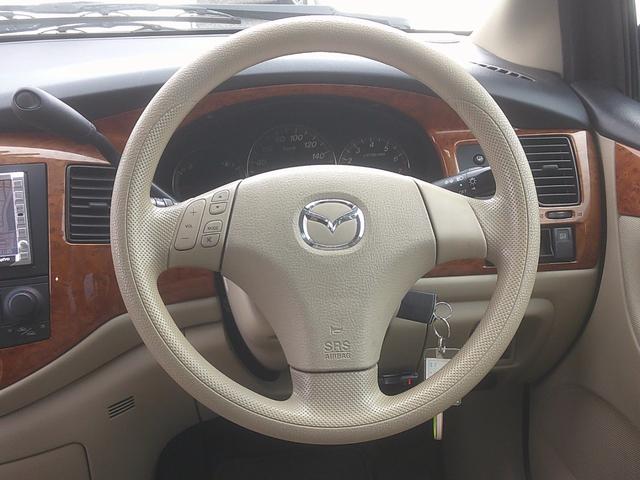 ＭＰＶ スポーツ　純正フルエアロ　ルーフスポイラー　両側スライドドア　ＳＡＮＹＯ製ＨＤＤナビゲーション　ＥＴＣ　電動格納ドアミラー　キーレスキー　スペアキー　純正１６インチアルミホイール　車検令和８年９月２５日迄（7枚目）