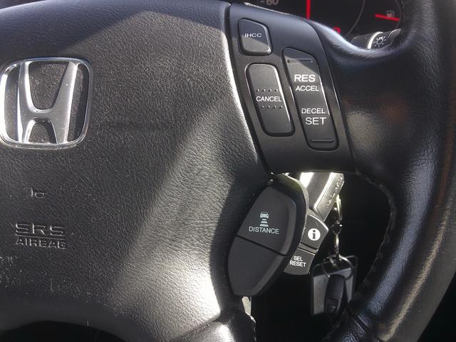 インスパイア ３０ＴＬ　純正フルエアロ　ダウンサス　社外１８インチアルミホイール　ブラックレザーパワーシート　ＨＤＤインターナビゲーション　バックカメラ　ＥＴＣ　ＩＨＣＣ　スアートキー＆キーレススタート　ＨＩＤ　Ｔスポイラー（37枚目）