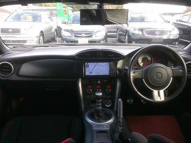 86 GT 6速MT RECAROシート 純正SDナビ バックカメラ 地デジTV ETC スマートキー ディスチャージHL MODELLSTAエアロ&テールレンズカバー シルクブレイズリヤウィング 純正17AW(7枚目)