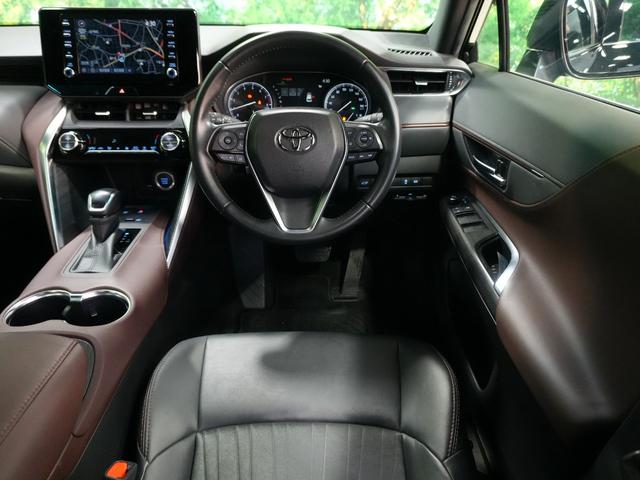 ハリアー G 純正ディスプレーオーディオ マップ付 フルセグTV プリクラッシュ レーダークルーズ BSM デジタルインナーミラー LKA AHB パワーバックドア ETC2.0 純正18インチ ハーフレザー(7枚目)