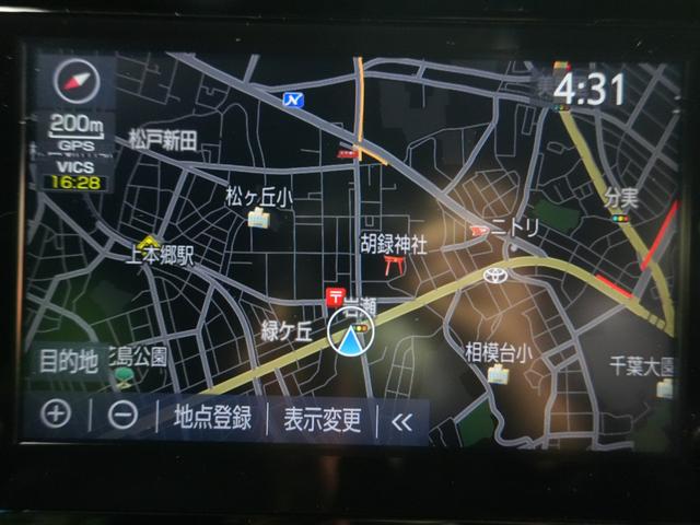 ハリアー G 純正ディスプレーオーディオ マップ付 フルセグTV プリクラッシュ レーダークルーズ BSM デジタルインナーミラー LKA AHB パワーバックドア ETC2.0 純正18インチ ハーフレザー(9枚目)