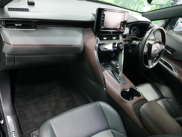 ハリアー G 純正ディスプレーオーディオ マップ付 フルセグTV プリクラッシュ レーダークルーズ BSM デジタルインナーミラー LKA AHB パワーバックドア ETC2.0 純正18インチ ハーフレザー(39枚目)