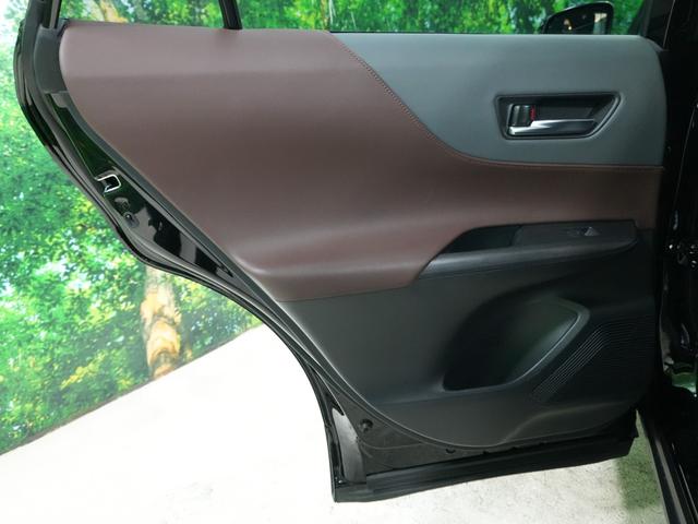 ハリアー G 純正ディスプレーオーディオ マップ付 フルセグTV プリクラッシュ レーダークルーズ BSM デジタルインナーミラー LKA AHB パワーバックドア ETC2.0 純正18インチ ハーフレザー(44枚目)