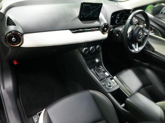 CX-3 15S スーパー エッジー 衝突軽減 レーダークルーズ BSM HUD 純正SDナビ フルセグTV 全方位カメラ 純正18AW ワンオーナー シートヒーター 前後ドラレコ ソナーセンサー LKA AHB パワーシート ETC(41枚目)