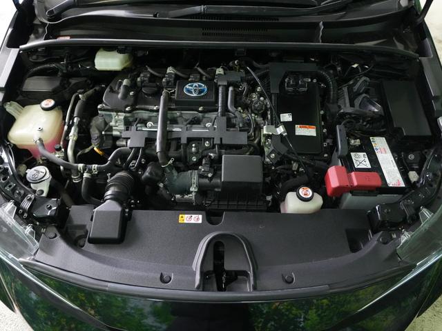 カローラツーリング ハイブリッド ダブルバイビー 純正ディスプレーオーディオ マップ付 プリクラッシュ レーダークルーズ ブラインドスポットモニター ハーフレザー 純正17インチ LKA AHB ドラレコ スマートキー プッシュスタート LED(19枚目)