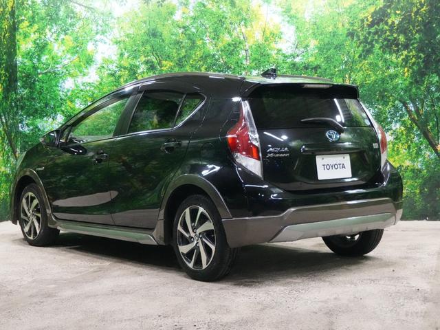 アクア X-アーバン 純正SDナビ ワンセグTV ハーフレザー シートヒーター ナノイー スマートキー 純正16インチ ルーフレール ビルトインETC プッシュスタート ウインカーミラー バックカメラ(27枚目)