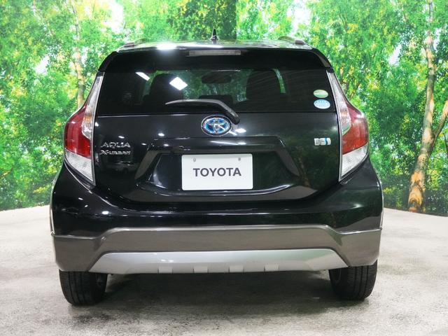 アクア X-アーバン 純正SDナビ ワンセグTV ハーフレザー シートヒーター ナノイー スマートキー 純正16インチ ルーフレール ビルトインETC プッシュスタート ウインカーミラー バックカメラ(28枚目)