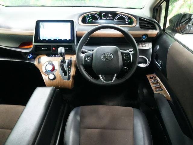 シエンタ ハイブリッドＧ　クエロ　純正９型ＳＤナビ　フルセグＴＶ　全方位カメラ　純正フリップダウンモニター　両側パワースライドドア　クルーズコントロール　衝突軽減　ＬＫＡ　ＡＨＢ　ＥＴＣ　ソナーセンサー　スマートキー２個　ワンオーナー（7枚目）