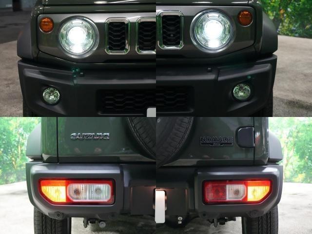 ジムニーノマド ＦＣ　セーフティサポート　デュアルカメラブレーキサポート　アダプティブクルーズコントロール　シートヒーター　４ＷＤ　純正１５インチ　ワンオーナー　スマートキー２個　ソナーセンサー　背面タイヤ　ＬＫＡ（4枚目）