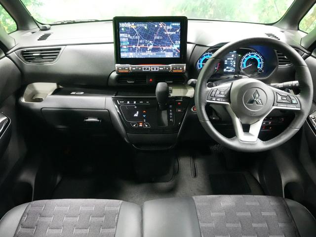 デリカミニ Ｔ　プレミアム　アルパイン１０型メモリナビ　フルセグＴＶ　全方位カメラ　マイパイロット　両側パワースライド　デジタルインナーミラー　純正１５ＡＷ　ＬＥＤ　ＬＫＡ　ＡＨＢ　レーダークルーズ　前後ドラレコ　スマートキー（6枚目）