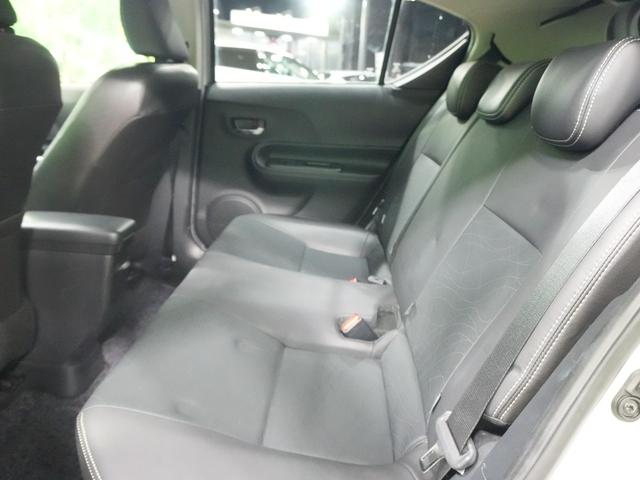 アクア Ｇブラックソフトレザーセレクション　純正９型ＳＤナビ　フルセグＴＶ　クルーズコントロール　スマートキー２個　ドライブレコーダー　バックカメラ　黒革シート　ウインカーミラー　ビルトインＥＴＣ　ＬＥＤライト　ＷＳＲＳ　ＡＢＳ（43枚目）