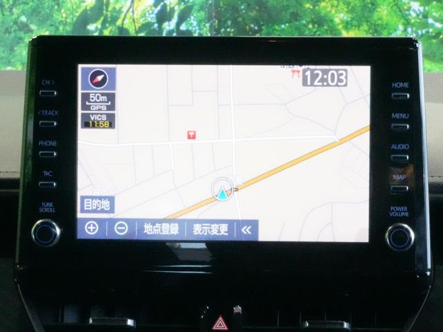 カローラツーリング ダブルバイビー　純正ディスプレーオーディオ　マップ付　フルセグＴＶ　バックカメラ　ヘッドアップディスプレー　ブラインドスポットモニター　純正１７ＡＷ　ＬＥＤ　ＥＴＣ２．０　衝突軽減　ＡＨＢ　レーダークルーズ（9枚目）