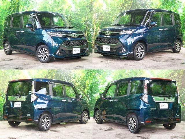 タンク カスタムG S 純正9型SDナビ フルセグTV 両側パワースライドドア 衝突軽減 黒革調シートカバー ドライブレコーダー 純正14インチ LED ETC バックカメラ クルーズコントロール スマートキー Fスポイラー(2枚目)