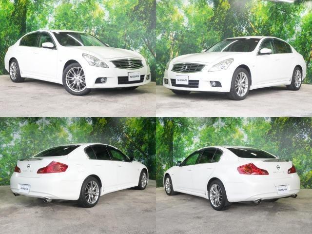 スカイライン ２５０ＧＴ　タイプＳ　純正ＨＤＤナビ　フルセグＴＶ　サイドカメラ　バックカメラ　ハーフレザーシート　ビルトインＥＴＣ　ＨＩＤライト　純正１８ＡＷ　パワーシート　ウインカーミラー　インテリジェントキー　プッシュスタート（2枚目）