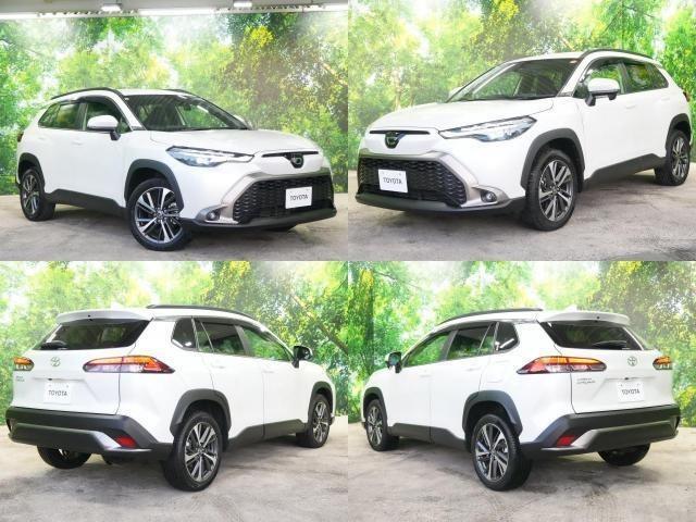 カローラクロス Z プリクラッシュ レーダークルーズ BSM レーンキープ 前後ドラレコ ハーフレザー ディスプレイオーディオ バックカメラ ETC2.0 シートヒーター スマートキー プッシュスタート(2枚目)