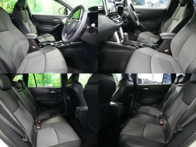 カローラクロス Z プリクラッシュ レーダークルーズ BSM レーンキープ 前後ドラレコ ハーフレザー ディスプレイオーディオ バックカメラ ETC2.0 シートヒーター スマートキー プッシュスタート(3枚目)