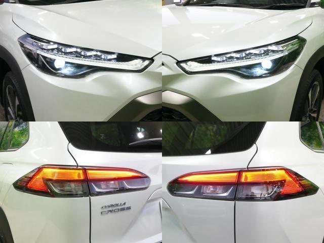 カローラクロス Z プリクラッシュ レーダークルーズ BSM レーンキープ 前後ドラレコ ハーフレザー ディスプレイオーディオ バックカメラ ETC2.0 シートヒーター スマートキー プッシュスタート(4枚目)