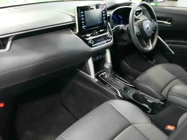 カローラクロス Z プリクラッシュ レーダークルーズ BSM レーンキープ 前後ドラレコ ハーフレザー ディスプレイオーディオ バックカメラ ETC2.0 シートヒーター スマートキー プッシュスタート(37枚目)