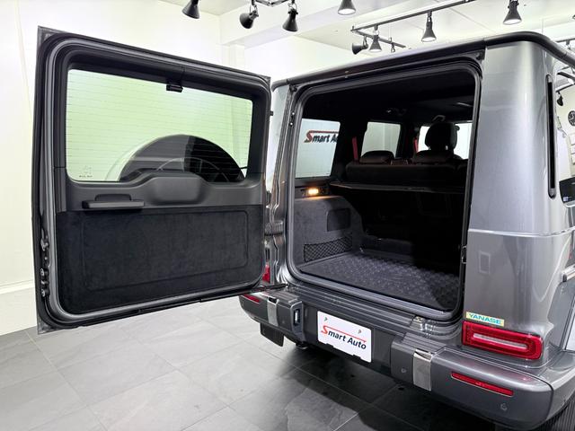 Ｇクラス Ｇ３５０ｄ　ＡＭＧライン　法人ワンオーナー　ＡＭＧライン　ラグジュアリーパッケージ　ガラスサンルーフ　ブラック本革シート（レッドステッチ）　アダプティブダンピングシステム　ブルメスターサラウンドシステム　ディーラー整備車（35枚目）