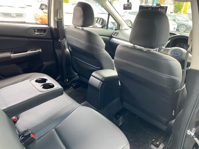 インプレッサスポーツ 1.6i-L 5速MT車 柿本改マフラー STIフロントリップ SDナビ フルセグ Bluetooth ETC Pスタート 社外アルミ タイミングチェーン HIDライト LEDフォグ 黒革シート シートヒーター(26枚目)