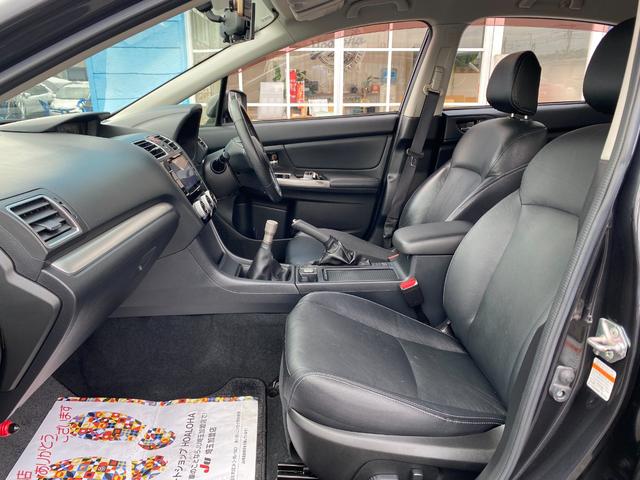 インプレッサスポーツ 1.6i-L 5速MT車 柿本改マフラー STIフロントリップ SDナビ フルセグ Bluetooth ETC Pスタート 社外アルミ タイミングチェーン HIDライト LEDフォグ 黒革シート シートヒーター(35枚目)