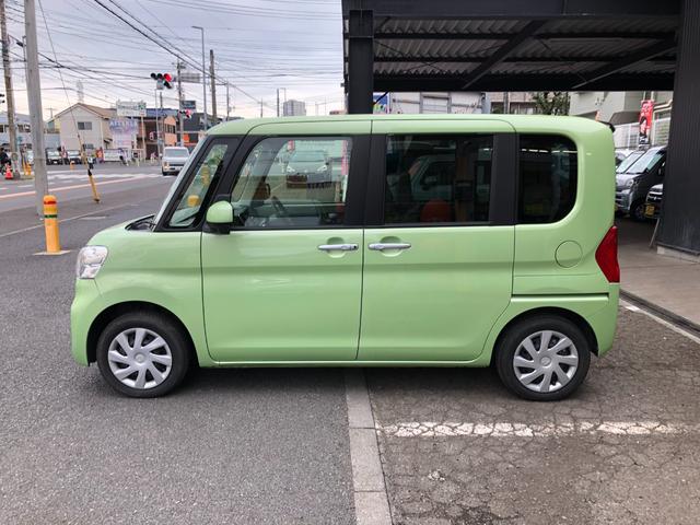 タント Ｘ　ＳＡ　走行８５０００キロ　ナビ付き　横滑り防止　ＥＣＯアイドルストップ　１４インチ　ライトレベライザー　内装清掃済み　外装磨き施工済み　保証付き（3枚目）