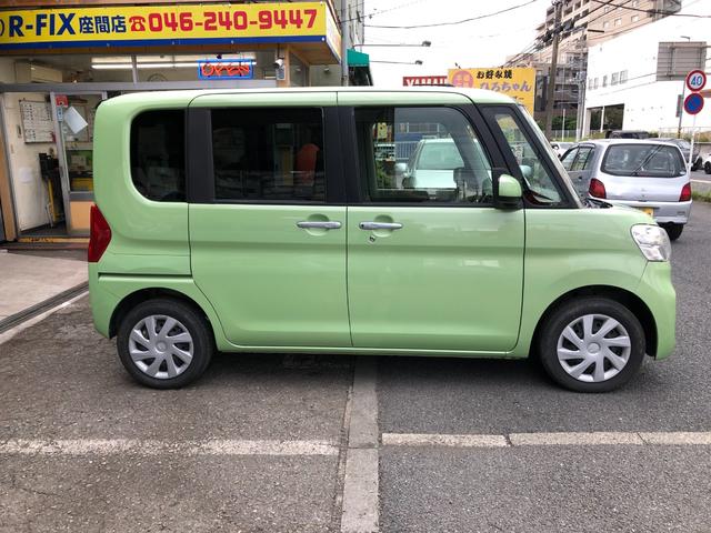 タント Ｘ　ＳＡ　走行８５０００キロ　ナビ付き　横滑り防止　ＥＣＯアイドルストップ　１４インチ　ライトレベライザー　内装清掃済み　外装磨き施工済み　保証付き（4枚目）