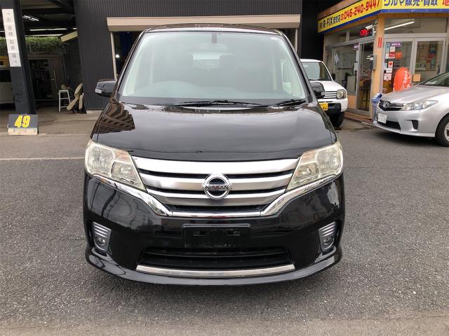 セレナ ハイウェイスター S-ハイブリッド セレナ・ハイウェイスター8ハイブリッド 走行62000キロ オーディオ・CD・AUX ETC 横滑り防止 ライトレベライザー 社外アルミホイール内装清掃済み 外装磨き施工済み 保証付き(2枚目)