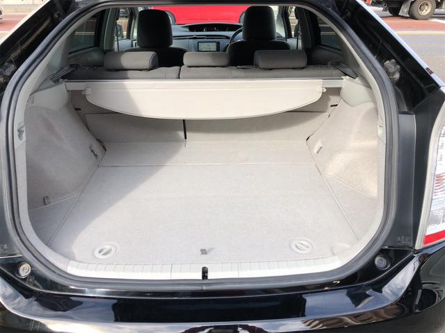 プリウス S 走行63000キロ ステアリングリモコン オーディオ・AV・TV ナビ ETC Bluetooth ライトレベライザー アルミホイール フルフラットシート 内装清掃済み 外装磨き施工済み 保証付き(20枚目)